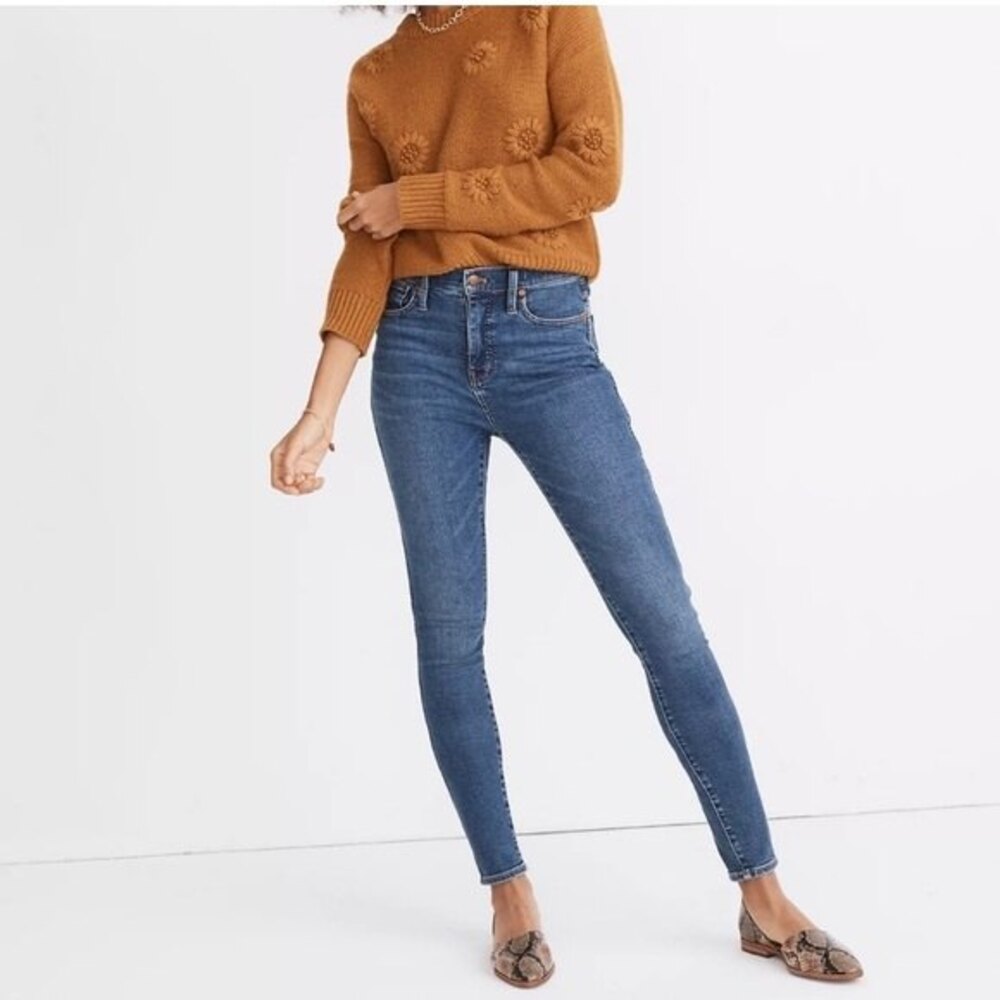 Madewell 10” Skinny‎ Jeans in Wendover Wash 24